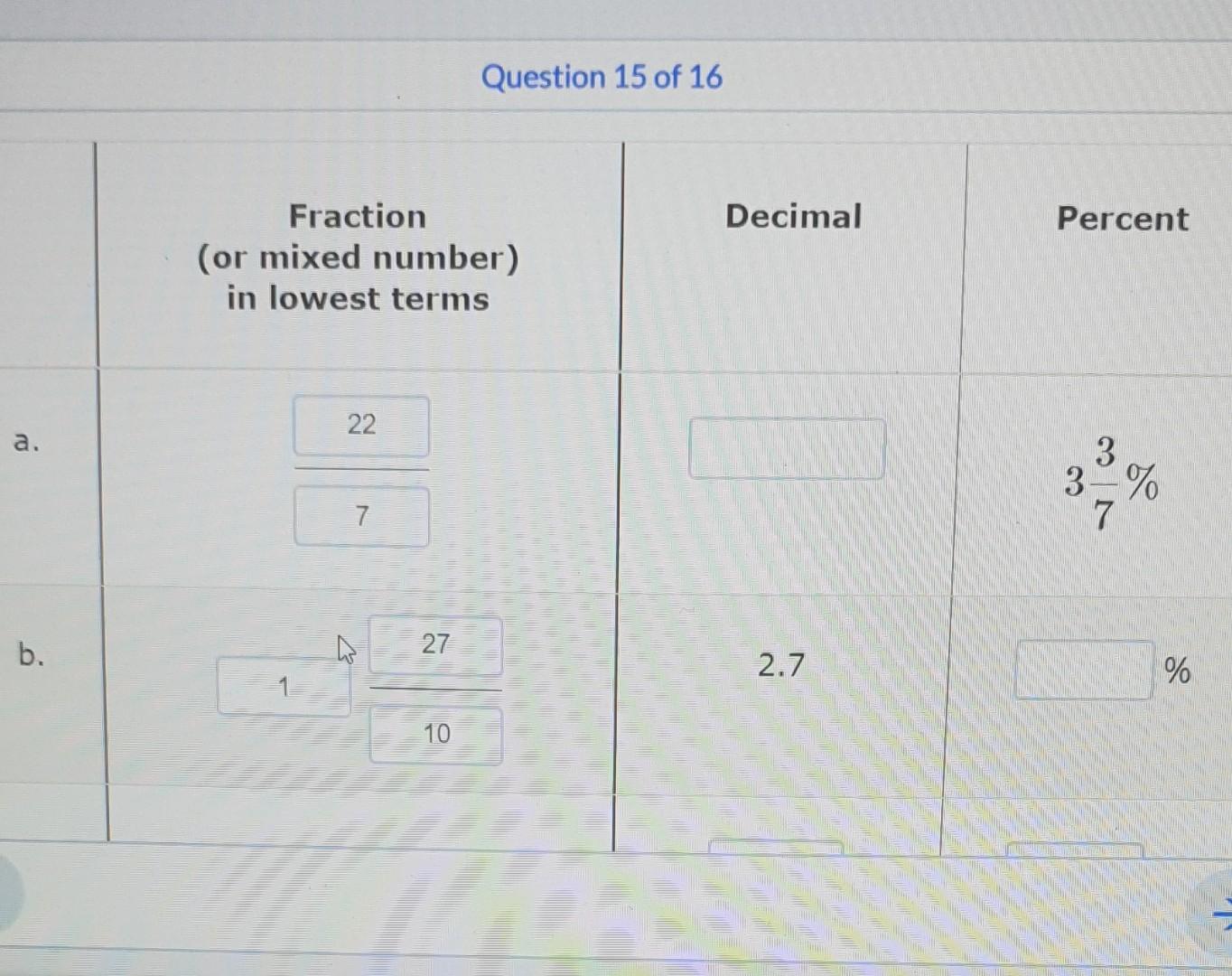 Solved Question 15 of 16 | Chegg.com