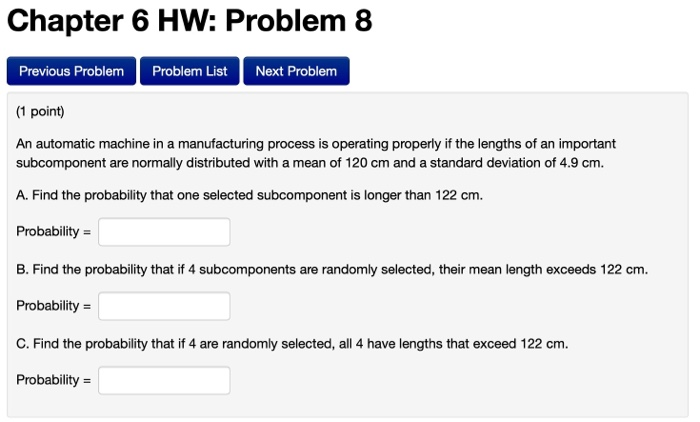 Solved Chapter 6 HW: Problem 8 Previous Problem Problem List | Chegg.com
