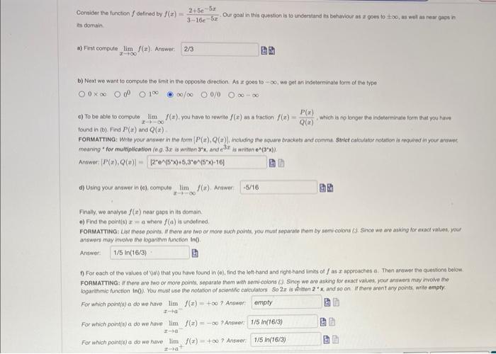 Solved Consider the function f defined by | Chegg.com