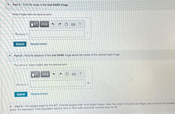 Solved Learning Goal: Double Slit Interference The general | Chegg.com