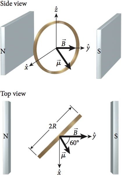 Solved A conducting coil consisting of n turns of wire is | Chegg.com