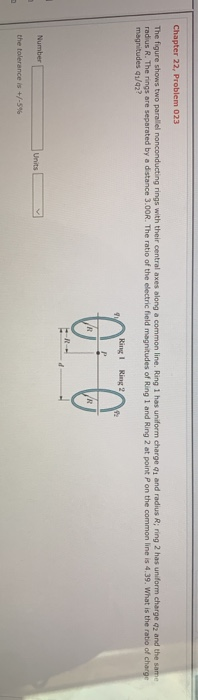 Solved per 22, Problem 023 The figure shows two para el | Chegg.com