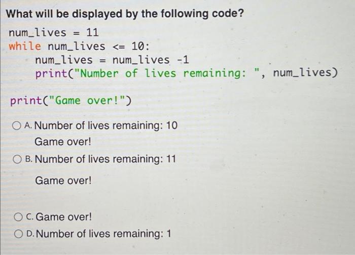 Solved What Is Product After The Following Loop Terminates? | Chegg.com