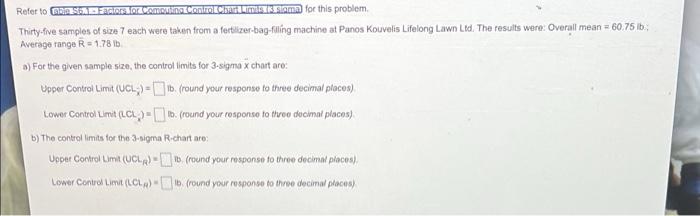 Solved Sample Size N ܘ ܢ ܘ ܙ ܗ ܙ 2 3 4 5 6 7 8 9 10 Mean