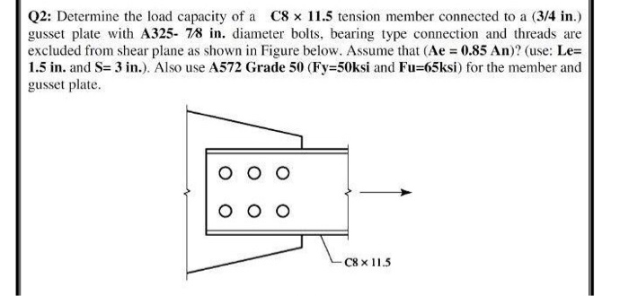 Solved Subject name design of steel stractures , please | Chegg.com