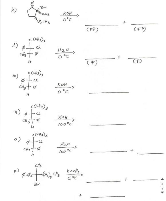 Solved Br Fachs Ch Ch3 Koh 0 C Fp Fp C Ch3 E Chegg Com