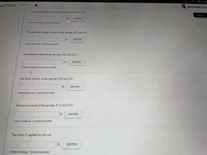 Solved In the figure on the left below, a system consisting | Chegg.com