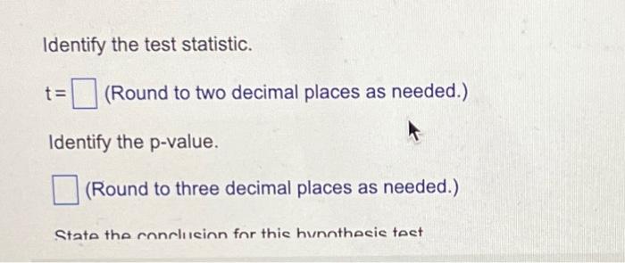 Solved A Paired Sample Study Has Been Conducted To Determine | Chegg.com