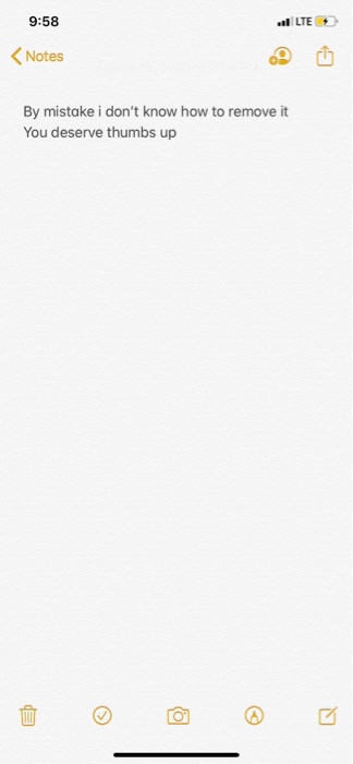 Solved 9 58 Lte Notes By Mistake I Don T Know How To Remo Chegg Com