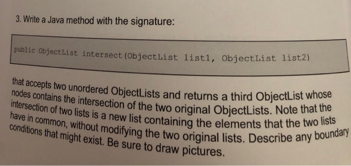 Solved 3. Write a Java method with the signature: public | Chegg.com
