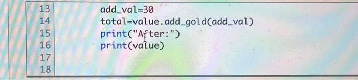 Solved \begin{tabular}{r|c|c|} \hline 7 & def & str__(self): | Chegg.com