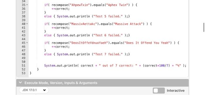 Solved also explain how the code works and no scanner | Chegg.com