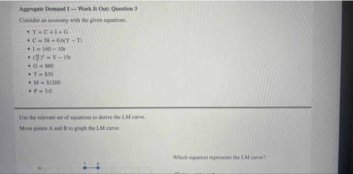 Solved Aggregate Demand I-Work It Out: Question 3 Consider | Chegg.com