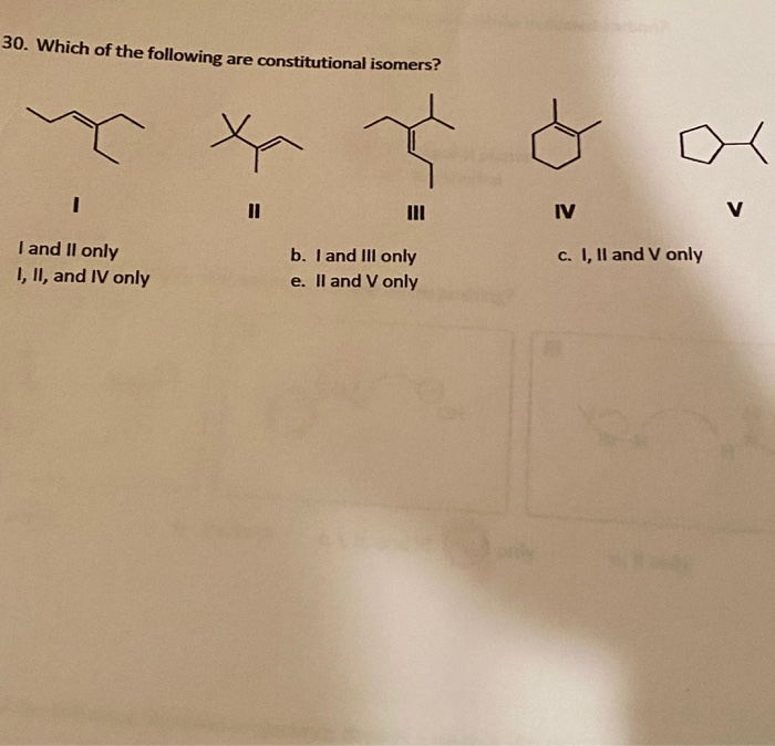 Solved 30. Which of the following are constitutional | Chegg.com