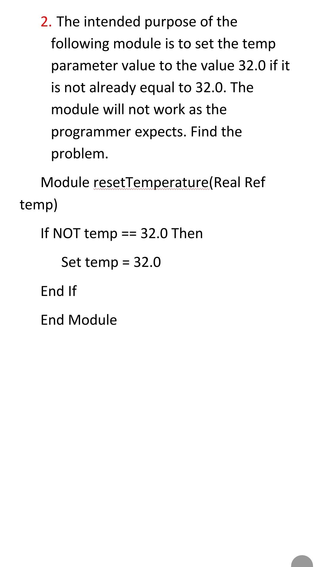 solved-2-the-intended-purpose-of-the-following-module-is-to-chegg