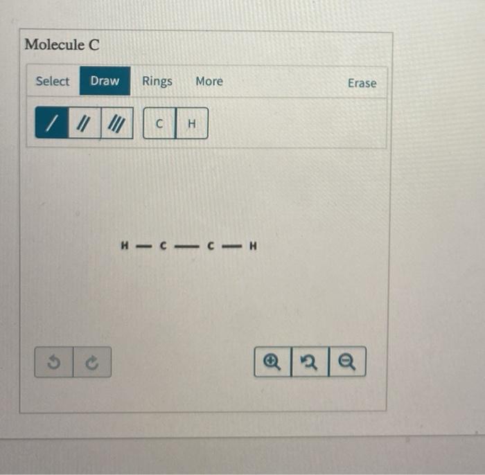 Solved Change the bond between the two carbon atoms in each | Chegg.com