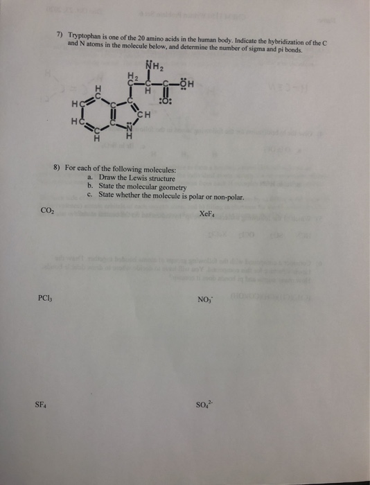 Solved Name CHEM 1150 Written Problem Set 6 Due Oct. 23