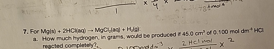 Solved For Mgs2hclaq→mgcl2aqh2ga ﻿how Much 5118