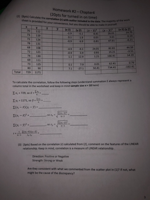 Solved Homework #2-Chapter4 (20pts for turned in on time) | Chegg.com