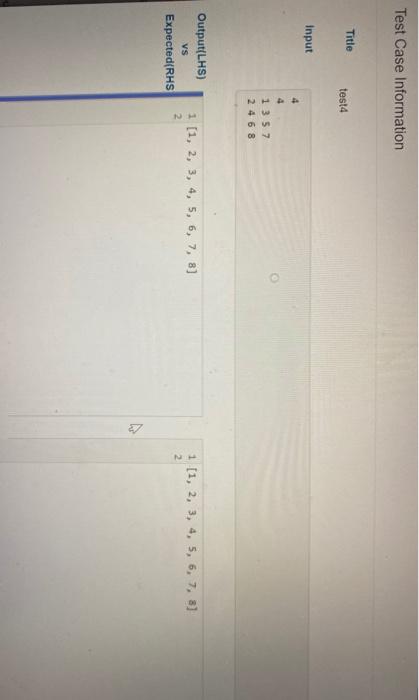Solved Problem 1: merge 45 pts Implement the following | Chegg.com
