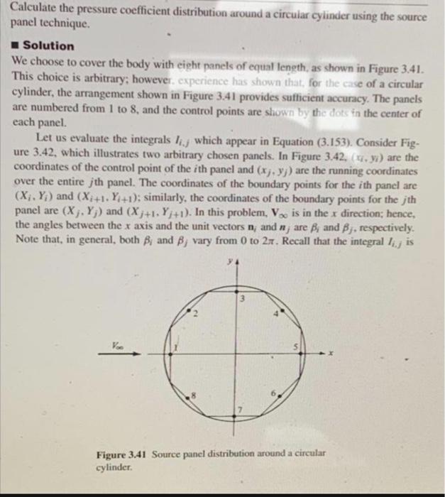Solved Calculate the pressure coefficient distribution | Chegg.com