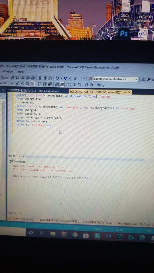 Solved I'm having an issue with this code and I dont know | Chegg.com