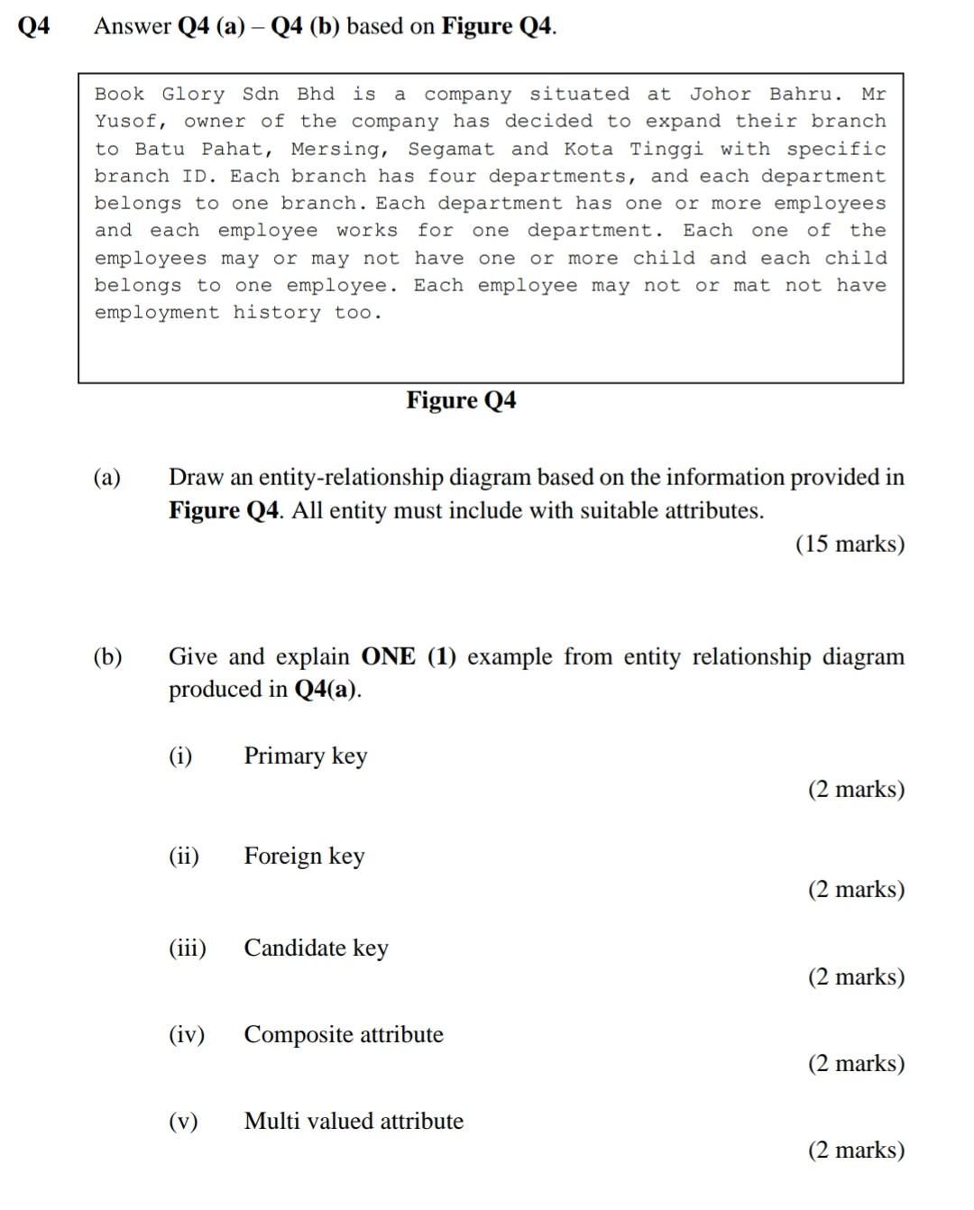 Solved Q4 Answer Q4 A 04 B Based On Figure Q4 Book Chegg Com