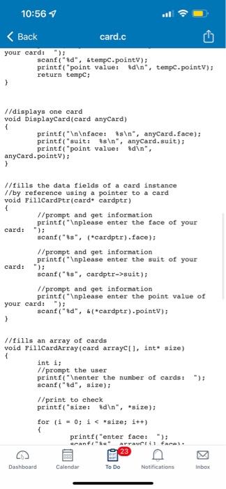 Solved Intro to Programming in C-program 9 (smaller program) | Chegg.com