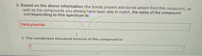 Solved 2. Based On The Above Information (the Bonds Present | Chegg.com