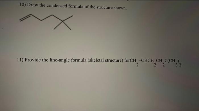 solved-10-draw-the-condensed-formula-of-the-structure-chegg
