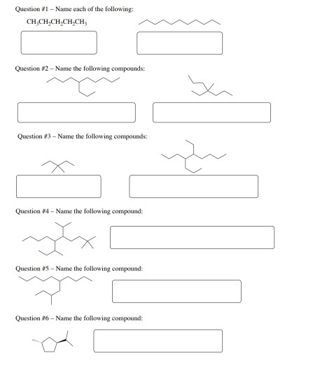 Solved Question 1 Name Each Of The Following Ch Chegg Solved Question 1 Name Each Of The Following Ch Chegg