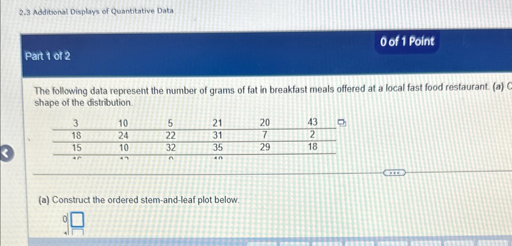 Solved Determine the original set of