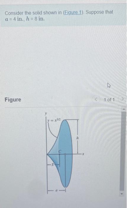 Solved Consider the solid shown in (Figure 1). Suppose that | Chegg.com