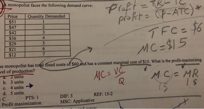 Electrified Has A Constant Marginal Cost Of Production