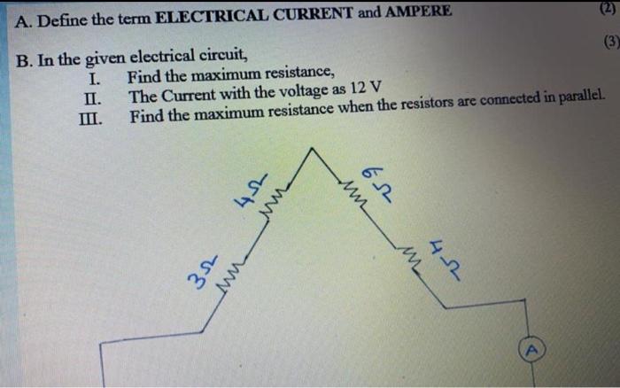 solved-a-define-the-term-electrical-current-and-ampere-b-chegg