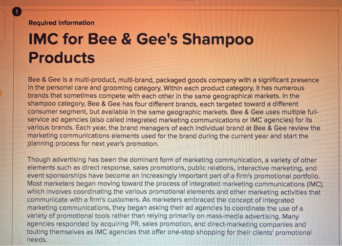shampoo information