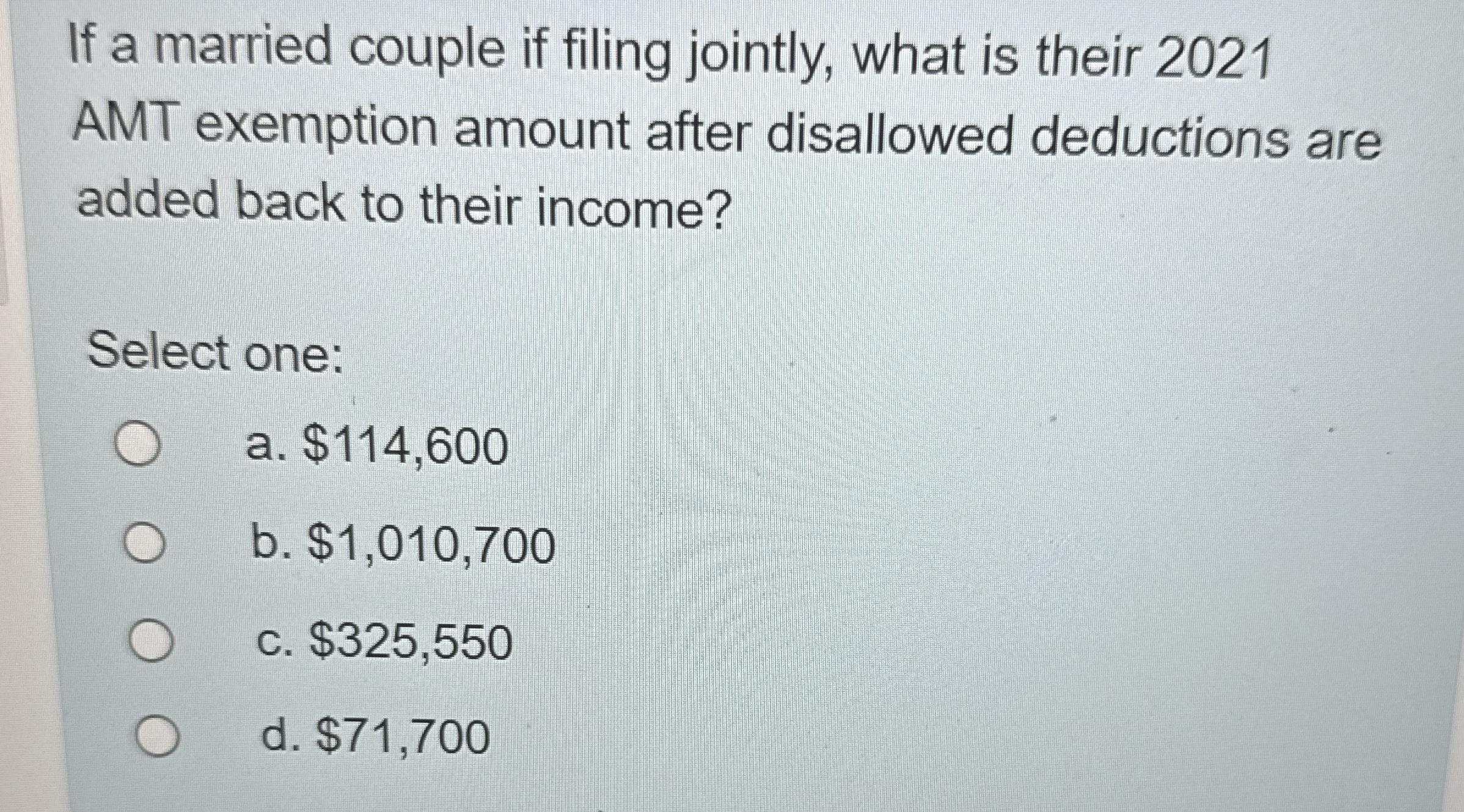 Solved If a married couple if filing jointly, what is their 