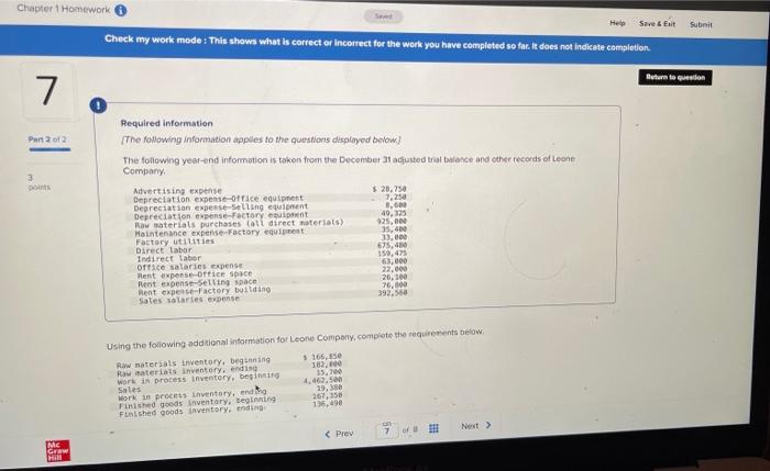 Solved Chapter 1 Homework Set Help Save & Exit Submit Check | Chegg.com