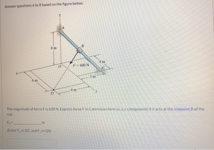 Solved Answer questions 6 to 8 based on the figure below: B | Chegg.com