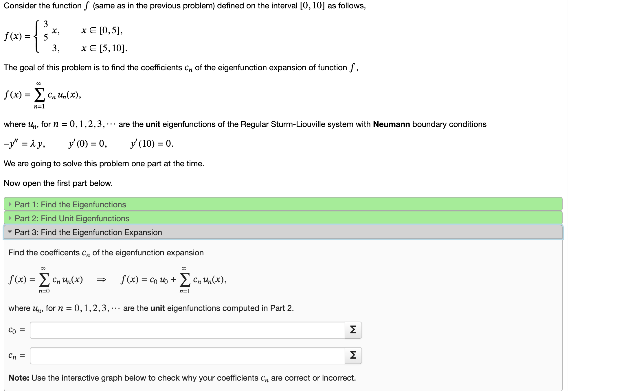 Solved Consider the function f (same as in ﻿the previous | Chegg.com