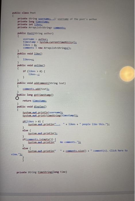 Solved All the source code is in the pics I have done some | Chegg.com