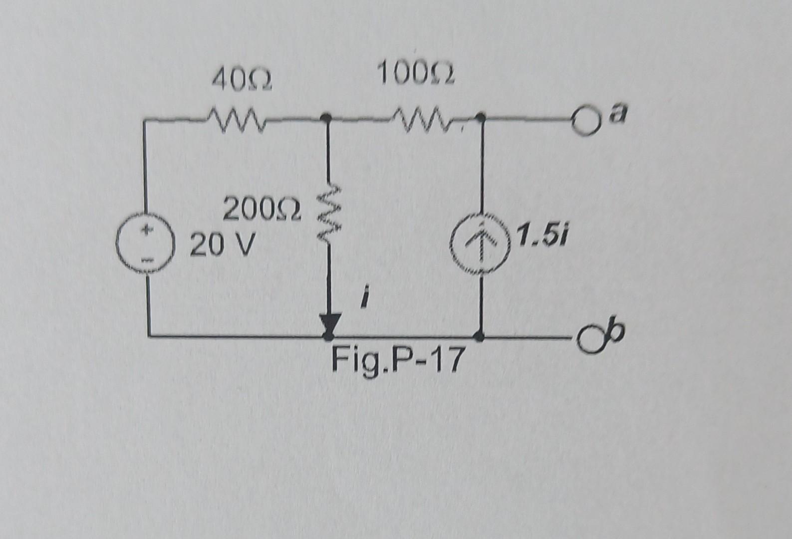 Solved determine the power delivered to 100 ohm resistor | Chegg.com