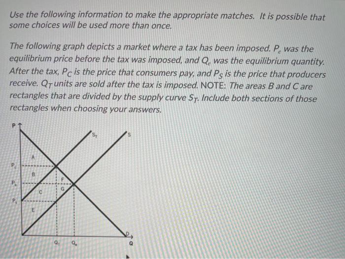 Solved use the following information to make the appropriate