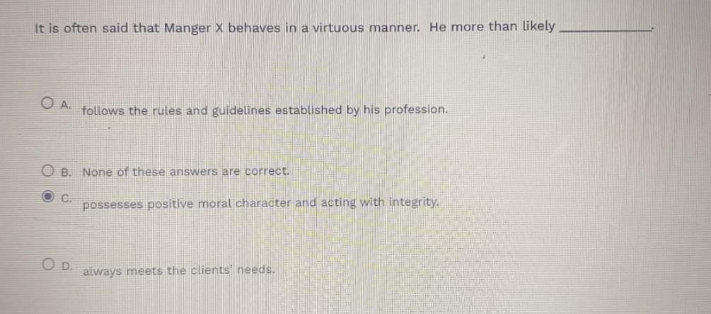 Solved Deciding to do what is ethical can be influenced by: | Chegg.com