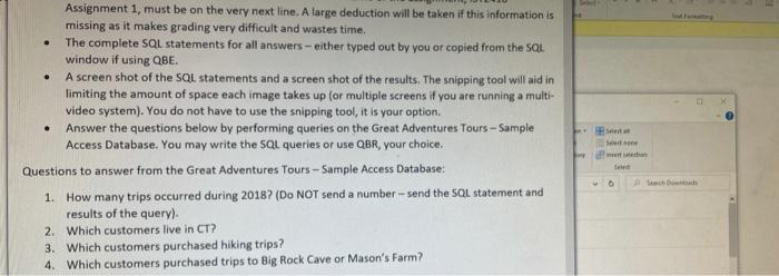 Solved . . . Assignment 1, must be on the very next line. A | Chegg.com