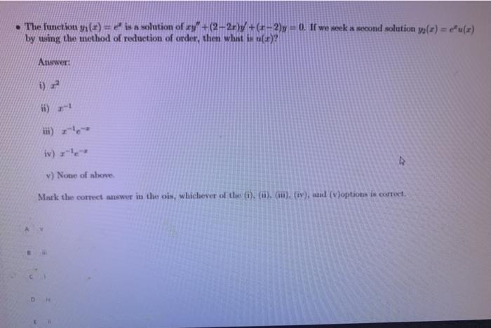 Solved The Function Is A Solution Of Xy 2 2 2 Chegg Com