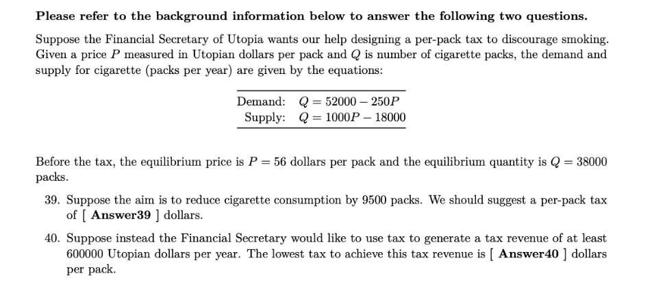 Solved Please refer to the background information below to | Chegg.com