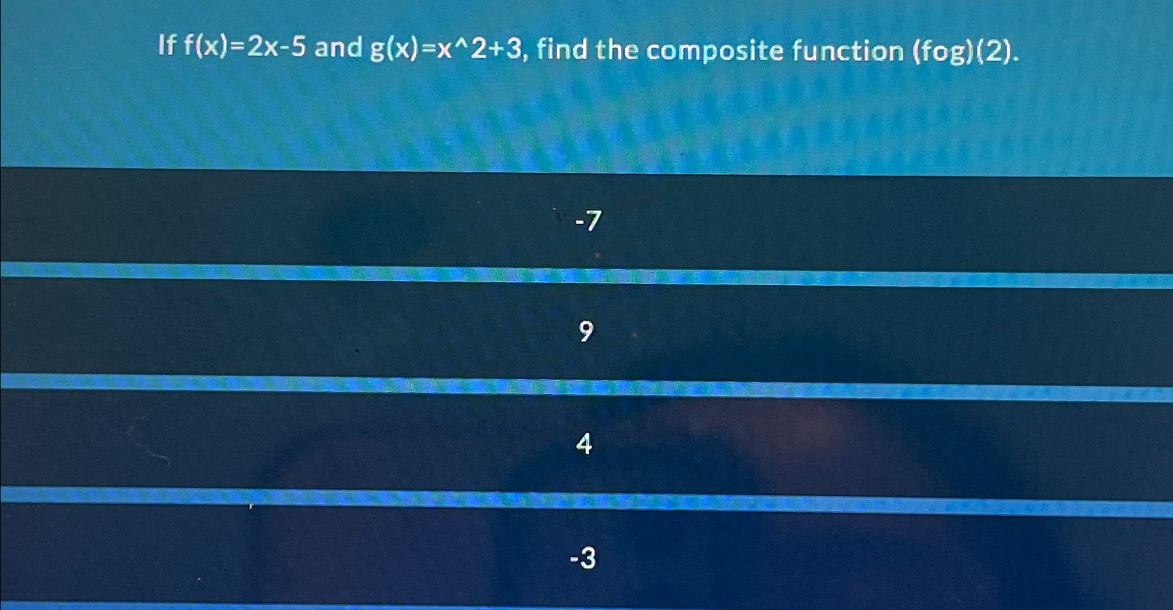 Solved If Fx2x 5 ﻿and Gxx23 ﻿find The Composite 