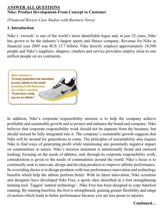 Nike's Brand Philosophy: A case study