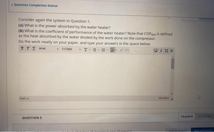 Solved Question Completion Status: QUESTION 1 20 points Save | Chegg.com